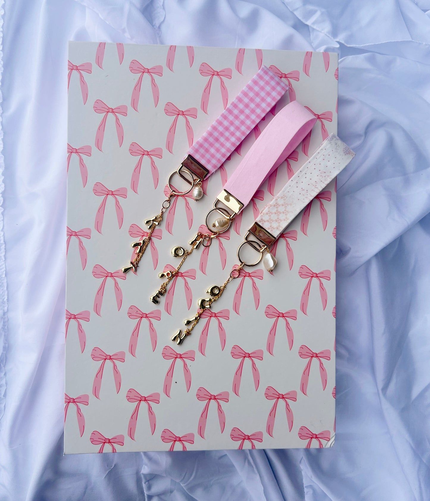 Pink Picnic Keychain